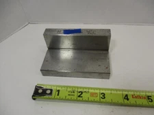 Angle Block or Plate Iron About 3-1/2" x 2" x 1-1/2" x 1/2" Thick Smaller EC