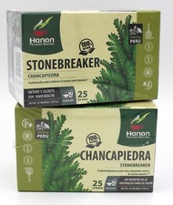 50 Tea bag Chanca Piedra Hierba Stone Braker Tea bag 2 Box Hanan 
