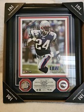 Imagen del Salón de la Fama de los New England Patriots de Ty Law nunca fuera de caja 📦