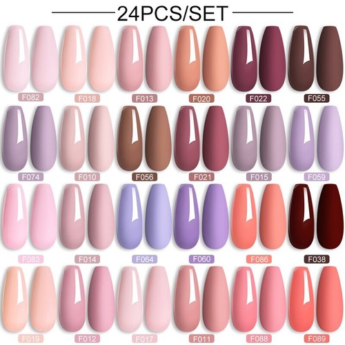 20/24PCS Smalto Gel Termico Set 3 Strati Temperatura Smalto Cambia Colore - Foto 14 di 90