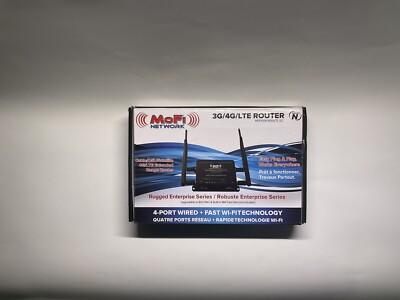 NEW - MoFi 4500 4G LTE Router - Fast, Reliable, and Easy Setup