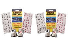Master Set Eye Saver Chrome Labels For Socket Sets Wrenches Foil Decals Tags Ca2 Master Set Eye Saver Chrome Labels For Socket Sets Wrenches Foil Decals Tags Ca2