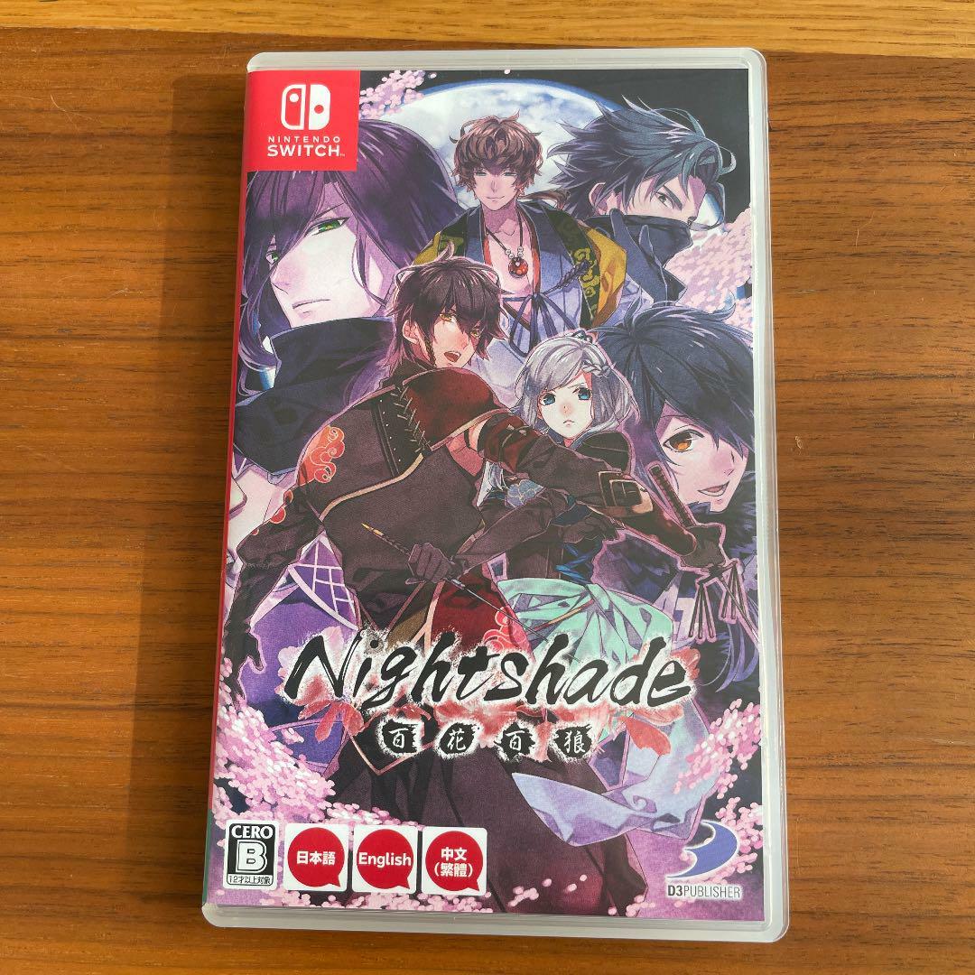 Nintendo Switch Nightshade Hyakuhana Hyakurou Japan Import