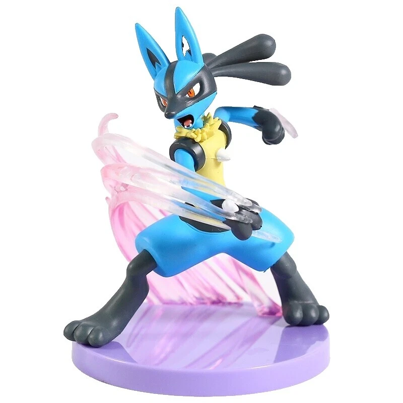 Lucario figuras de ação em PVC e Acessórios
