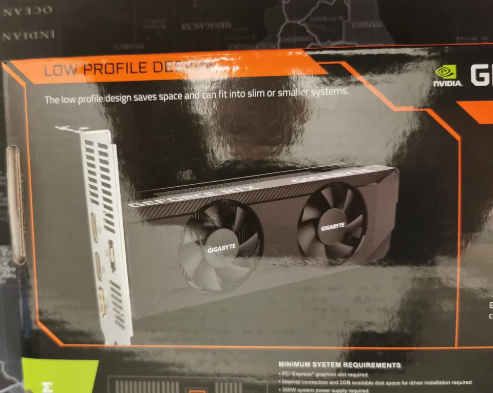 GIGABYTE GeForce RTX 3050 LP 6GB DDR6 PCIe 4.0 14000MHz Graphics Card New Sealed - Image 2 of 3