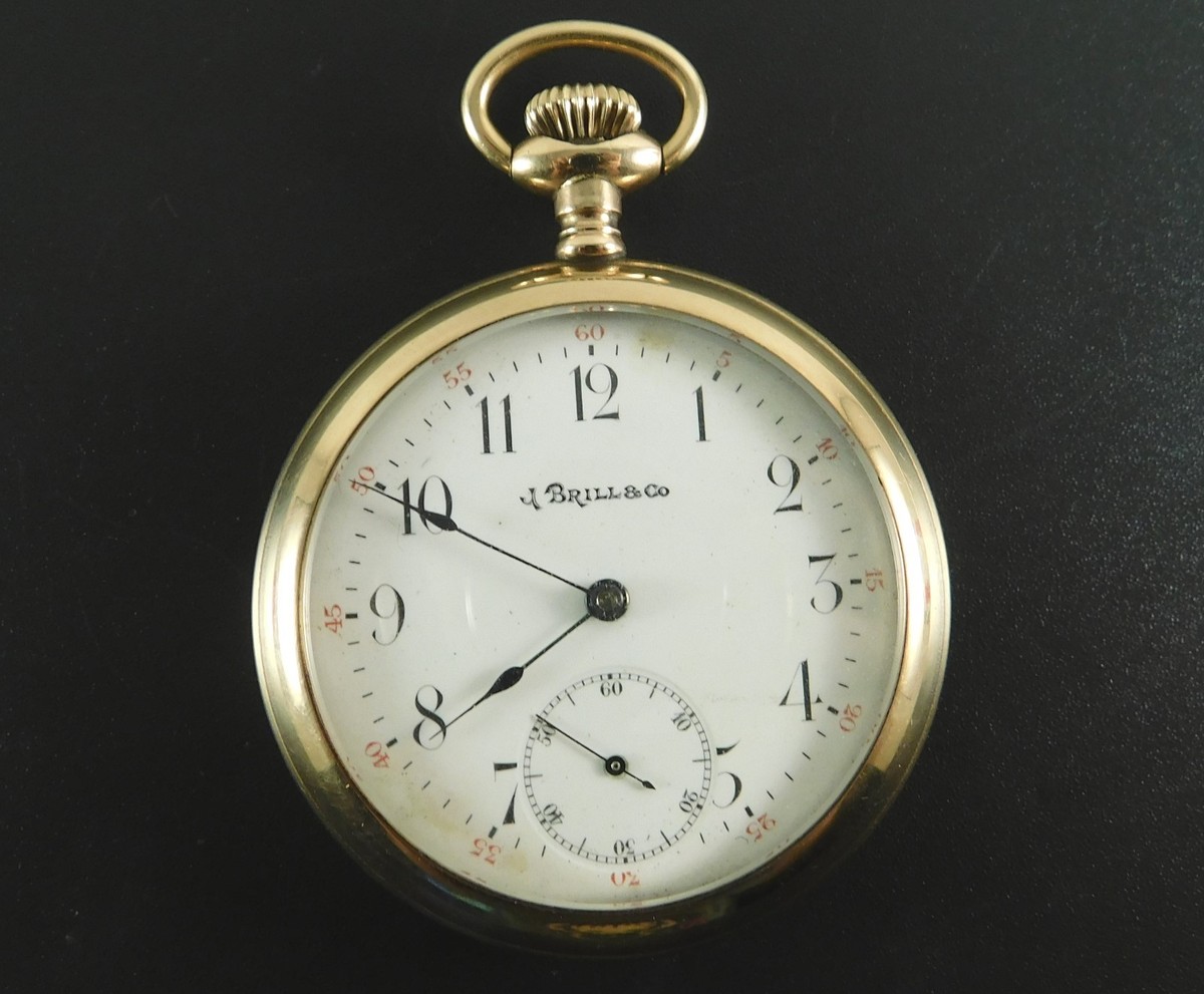 Vintage Pocket Watch 141 Queen Toronto Gold Fill