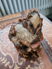 Vintage Teviotdale Pottery Hedgehog Stamped And Signed Edlmann