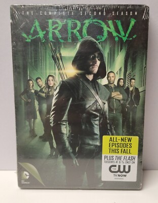 Arrow: The Complete Second Season (DVD, 2014, 5-Disc Set) New Sealed 