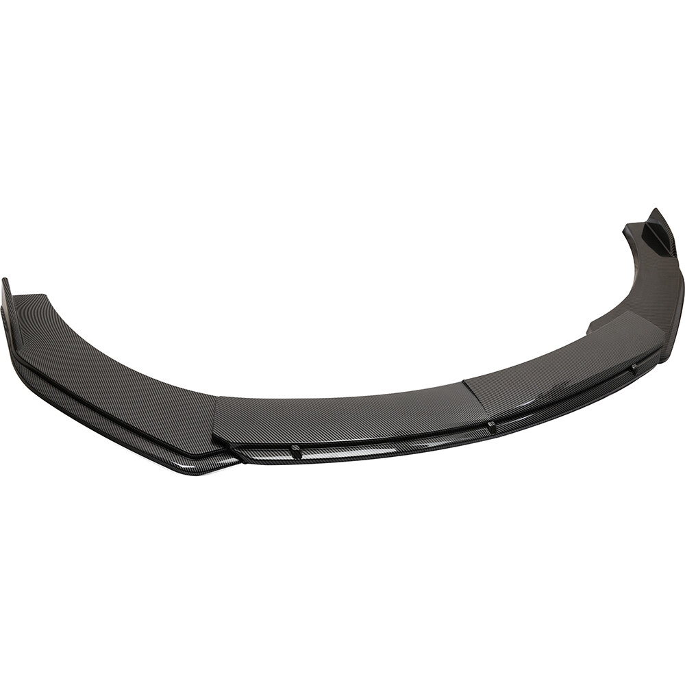 スリットスポイラー Carbon Look Front Bumper Lip Splitter + 86.6
