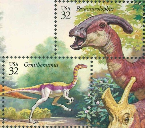 Scott #3136 32¢ Dinosaurs Souvenir Mint Sheet MNH - Picture 7 of 7
