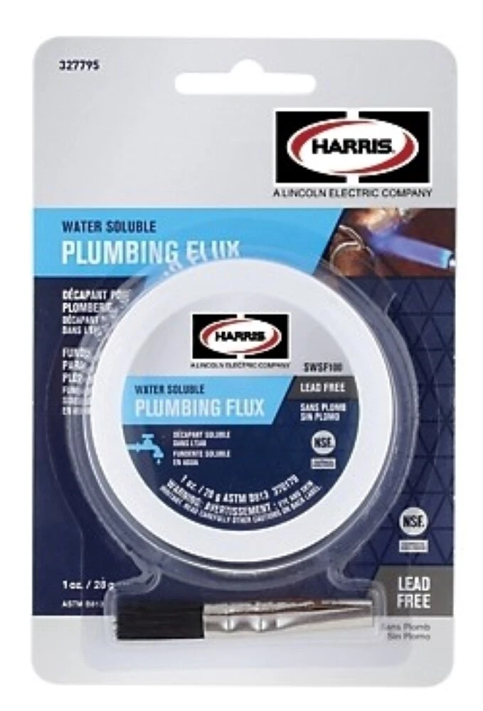 BernzOmatic 327795 Lead Free Water Soluble Plumbing Flux 1 oz