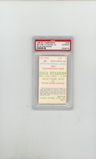 1968 AFL Championship Game Ticket Stub PSA with Diamond Club Pass Tough!