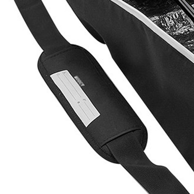 Gepolsterte Skitasche mit Rädern Ski Roller Bag Wheeled Snow Board Carry Case