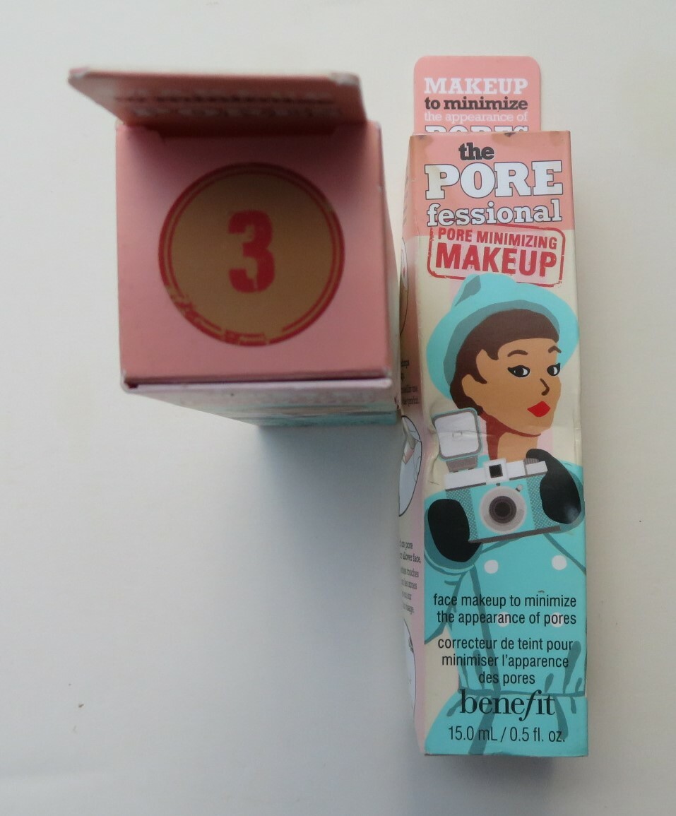 Benefit The POREfessional Pore Minimizing Makeup Foundation colors
