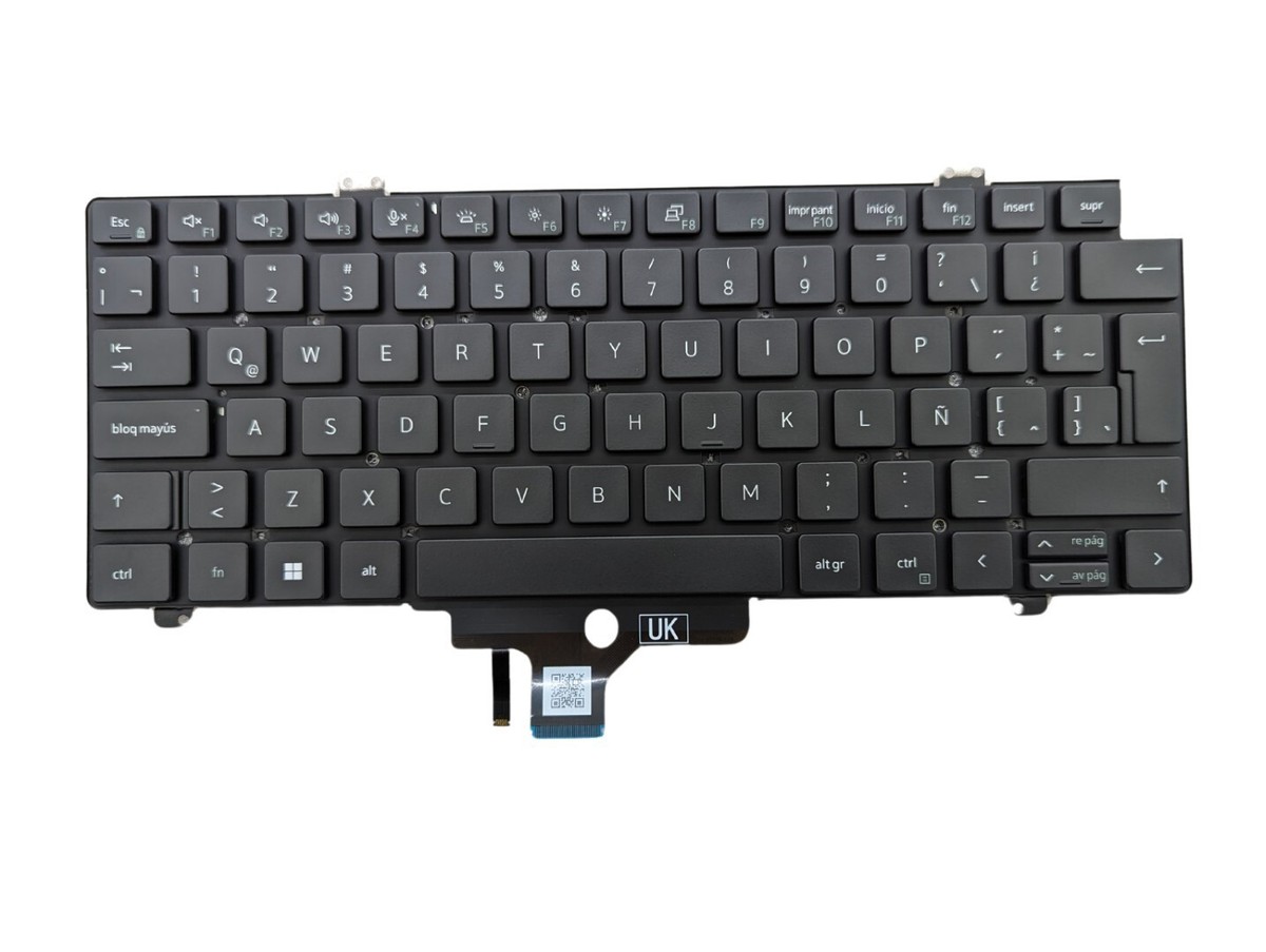 New OEM Dell Latitude 5420 7420 5430 5440 Backlit SPANISH Keyboard