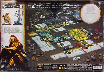 WARHAMMER QUEST SILVER TOWER BOX BOARD GAME CITWQ-01-60 | eBay