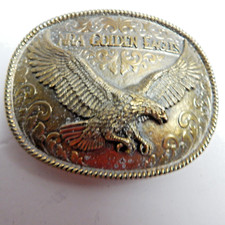 Vintage Golden Eagles NRA Belt Buckle Ltd Ed Rifle Association