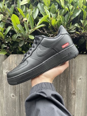 nike air force supreme black