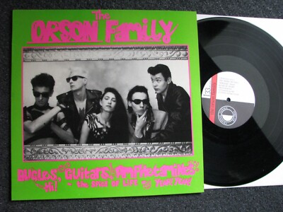 The Orson Family-Bugles Guitars Amphetamines LP-1985 UK-Psychobilly