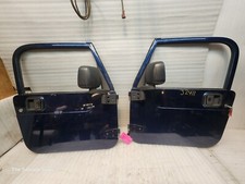 05 Jeep Wrangler Tj Lj Oem Full Hard Doors Complete Key Mirrors Navy Blue 97-06 05 Jeep Wrangler Tj Lj Oem Full Hard Doors Complete Key Mirrors Navy Blue 97-06