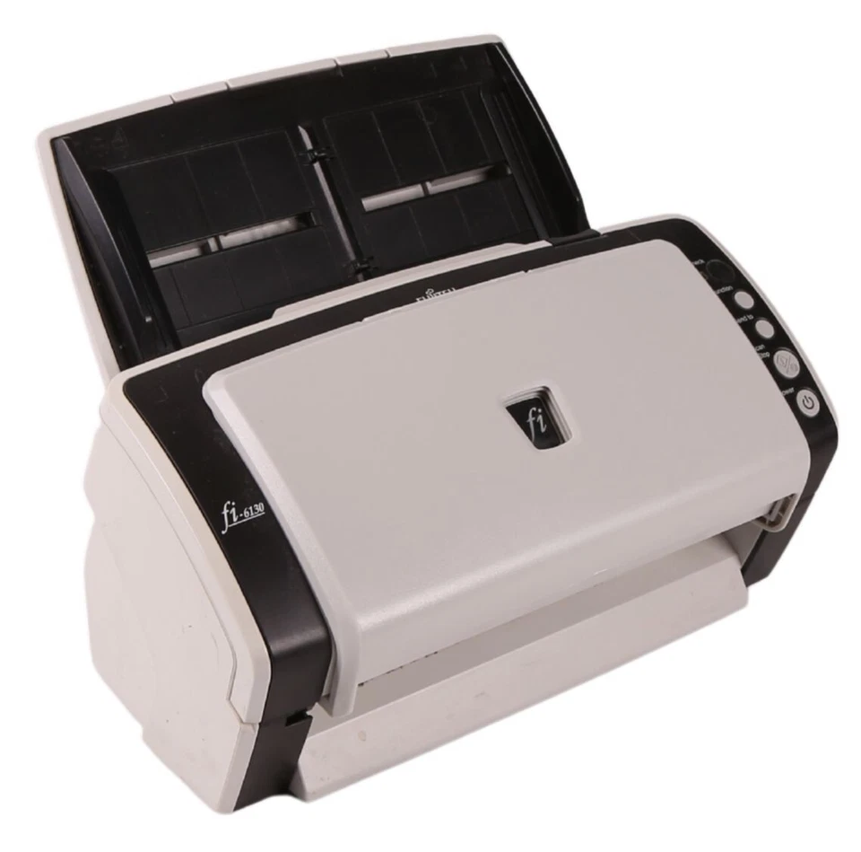 Fujitsu fi-6130 Duplex Scanner; w/ Power Supply, USB Cord, and Warranty - Image 2 of 4