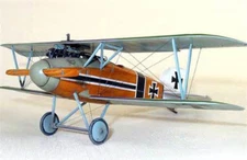 Giant 1/3 Scale German WW-I Albatros D.III Biplane Plans,Templates, Instr 118ws