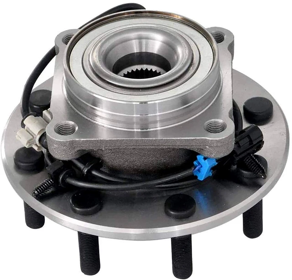 Conjunto de cojinete de buje MOOG ajuste delantero Chevy Silverado 3500 2001-2007 AWD Foto 4 de 4