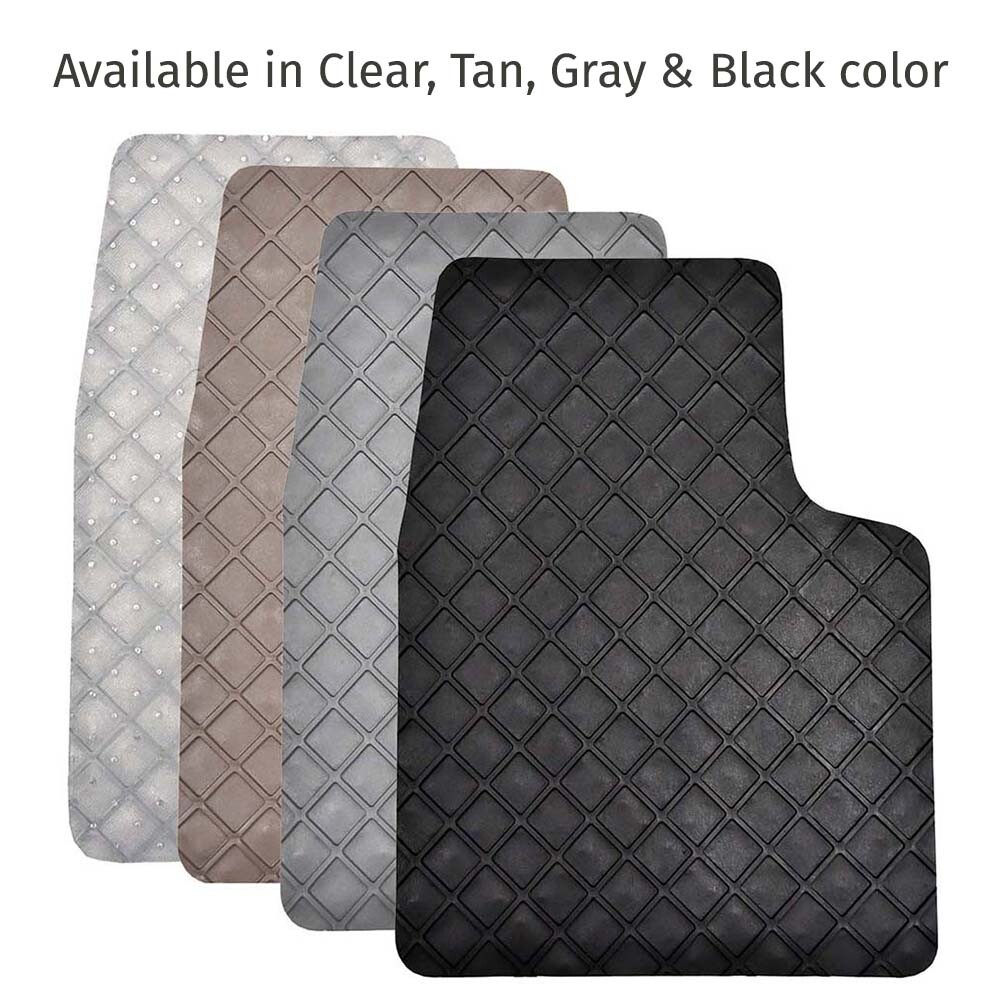 Flexomats All Weather Rubber Car Floor Mats for Cadillac 20102011 DTS