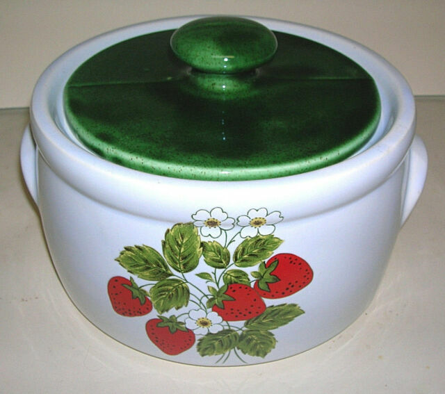 Vintage McCoy Pottery Canyon Mesa Casserole Dish With Lid LLC 1421 for