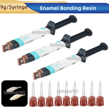 Dental Enamel Bonding Composite Resin Opaque Teeth 1:1 Mixed Tips 3F1 9g/Syringe