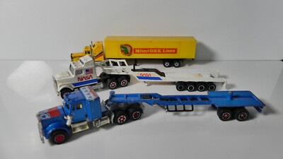 W6420 Majorette 1:87 LKW  USA Trucks NASA + LKW Mitsui OSK Lines  1:100