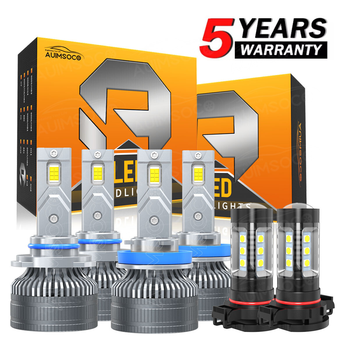 For Chevy Colorado 2015-2022 - Combo LED Headlight High&Low Beam+Fog Light Kit