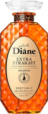 Moist Diane Extra Straight Shampoo 450ml Floral & Berry Fragrance