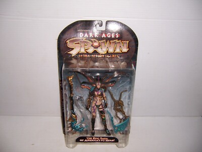 1998 McFarlane Toys Spawn Dark Ages The Skull Queen Ultra-Action Figure  New