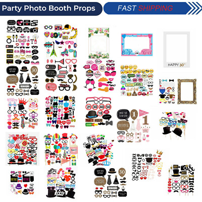 Party Photo Booth Requisiten lustig Hochzeit Geburtstag Junggesellinnenabschied Selfie Fotografie Requisite