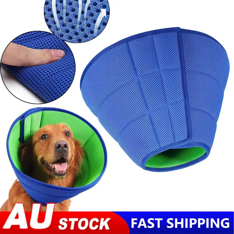 Pet Dog Cat Adjustable Elizabethan Collar Soft E Collar Cone