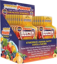 plus Immune Support 1 Oz. Energy Formula: 17 Powerful Antioxidants, 47 Vitamins,