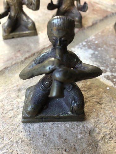 Vintage Brass Oriental Music Players X5 - Picture 5 of 7