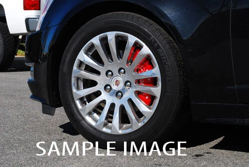 2013-2019 "Cadillac XTS" Front + Rear Black MGP Brake Disc Caliper Cover 4pc Set - Picture 7 of 10