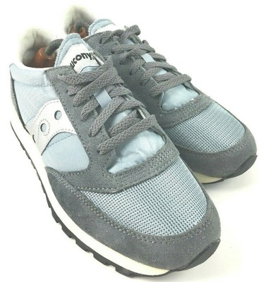 Saucony Jazz Original Mujer Azul Gris Plata Tenis S60368-39 Talla