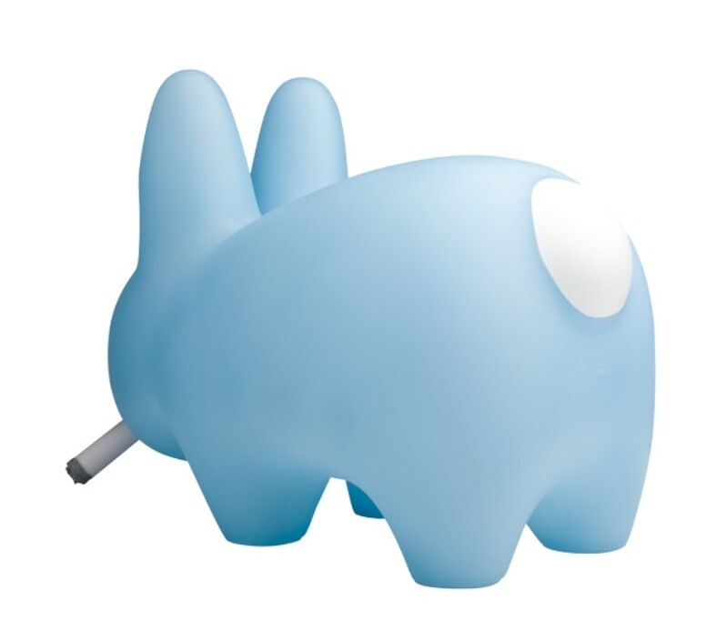 KIDROBOT FRANK KORZIK SMORKIN LABBIT VINYL CLEAR BLUE EDITION 10