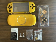 gold Full Housing Shell Replacement Case for Sony PSP 3000 -broken buttons