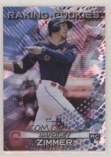 2017 Bowman's Best Raking Rookies Atomic Refractor Bradley Zimmer #RR-BZ 11pj