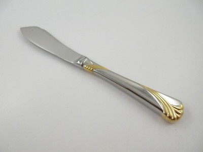 Lenox KELLY GOLD 18/8 Gold Accent Stainless Steel Flatware Your Choice of Pieces