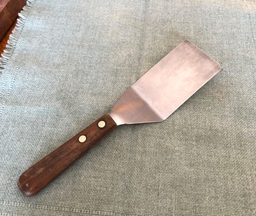 Dexter USA S242 1/2  Stainless Steel Turner Spatula 5.75 x2.5” Blade Wood Handle