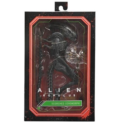 Neca Alien Romulus Scorched Xenomorph 7'' Action Figure Movie 1:12 Scale New