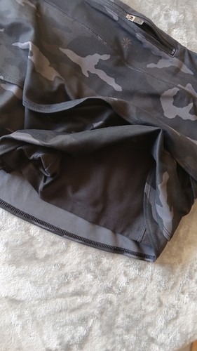 Athleta Girl Swing Skort Skirt Tiered Pockets Tennis Blak And Gray Size XL 14 #2 - Picture 9 of 9