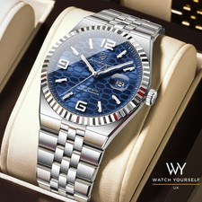 POEDAGAR Luxury Men's divers Wristwatch Waterproof Stainless Steel Quartz 839 