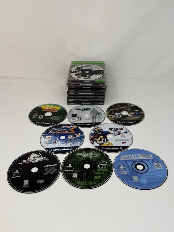 Lot of PlayStation 1 and PlayStation 2 Games