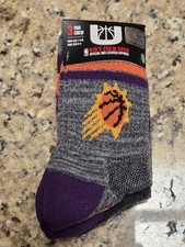 Phoenix Suns NBA Basketball Kids Crew Socks 3 Pack NEW 7-9M